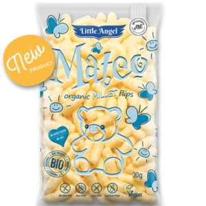 Little Angel Mateo Baked Corn Snack With Millet 30gm