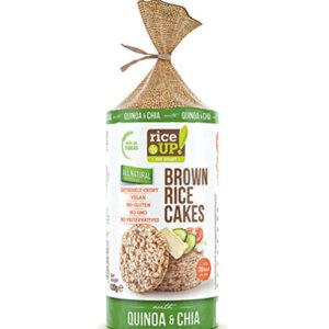 Rice Up Brown Rice Cakes With Quinoa Chia 120gm
