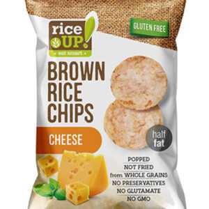 Rice Up Brown Rice Chips With Cheese 60gm