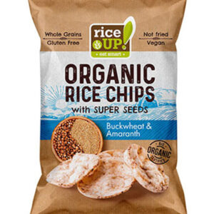 Rice Up Organic Rice Chips With Super Seeds Buckwheat & Amaranth 25gm
