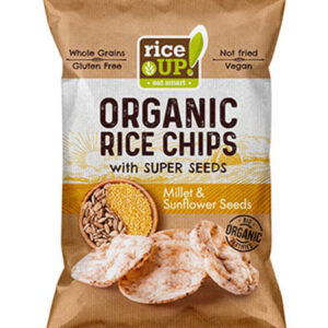 Rice Up Organic Rice Chips With Super Seeds Millet & Sunflower Seeds 25gm