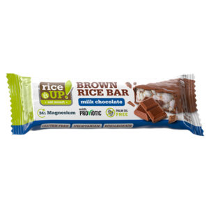 Rice Up Popped Brown Rice Bar with Milk Chocolate 18gm