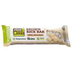 Rice Up Popped Brown Rice Bar with White Chocolate 18gm