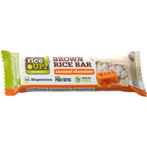 Rice Up Popped Brown Rice Bar with White Chocolate Caramel 18gm