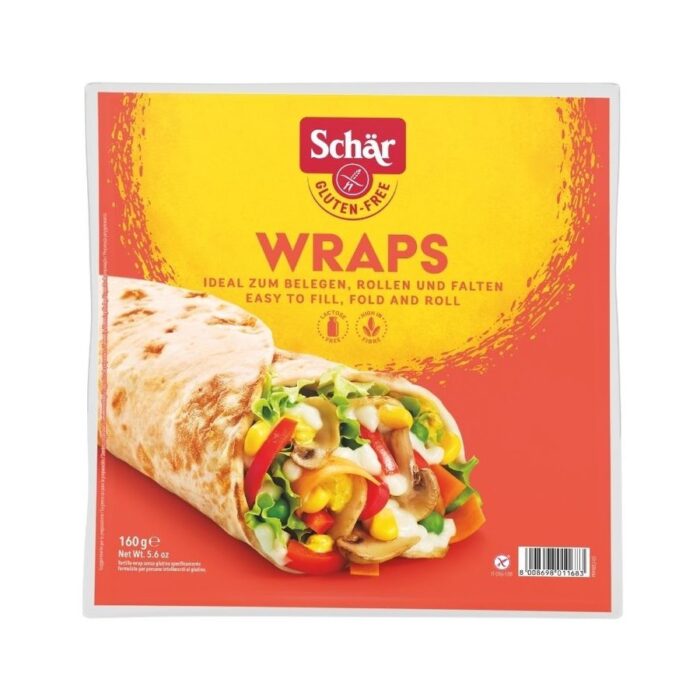 Schär Gluten Free Tortilla Wrap Bread 160gm