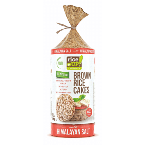 Rice Up Brown Rice Cakes With Himalayan Salt 120gm