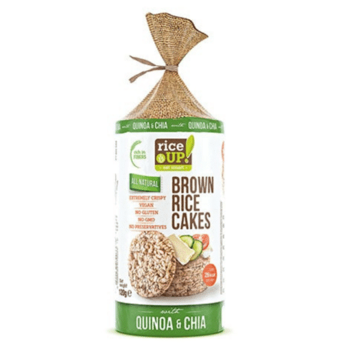 Rice Up Brown Rice Cakes With Quinoa Chia 120gm