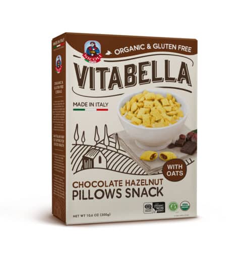 Vitabella Pillows With Chocolate Hazelnut Organic & Gluten Free 300gm