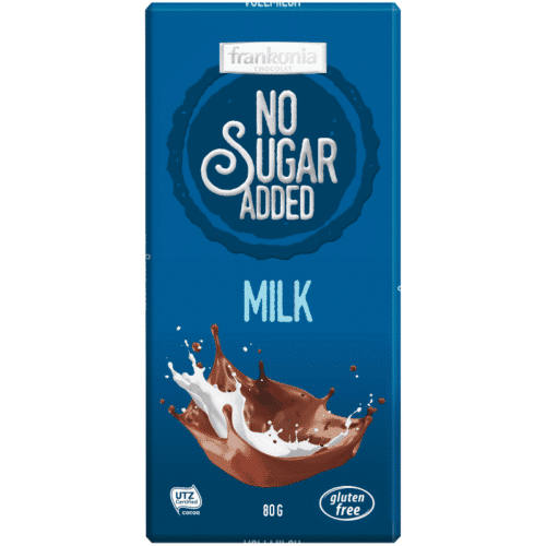 Frankonia Milk Chocolate With Sweetener Maltitol & Fibre Inulin 80gm