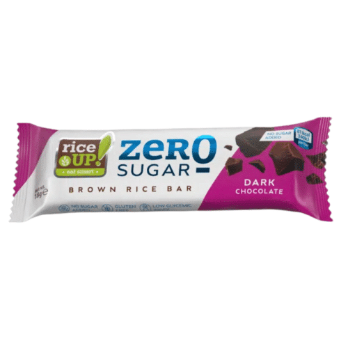 Rice Up Zero Sugar bar DARK CHOCOLATE 18 gm