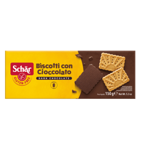 Schär Gluten Free Biscotto Con Cioccolato 150gm