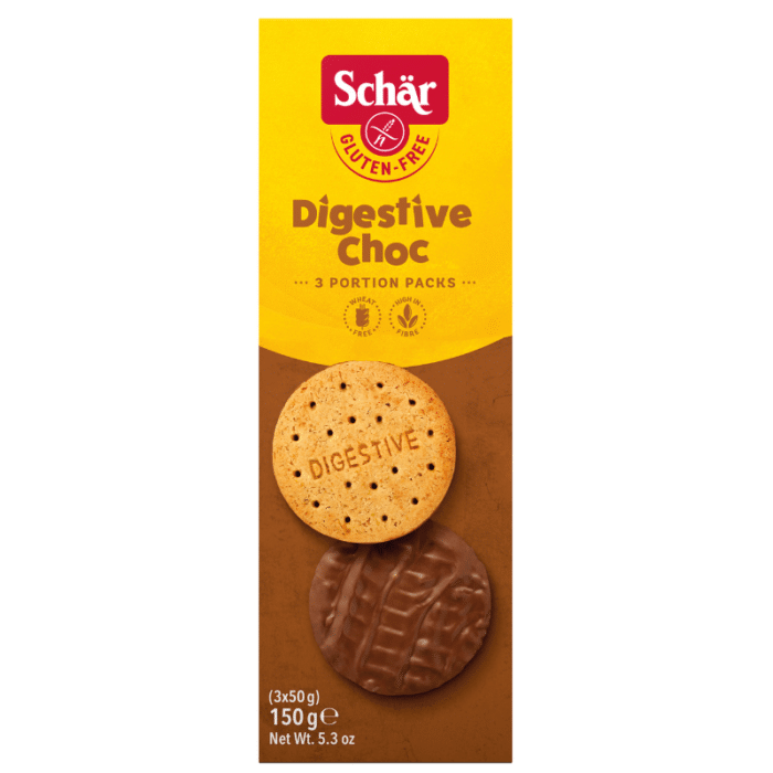 Schär Gluten Free Chocolate Digestive Biscuit 150gm