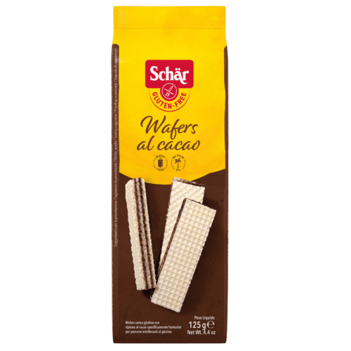 Schär Gluten Free Chocolate Wafers 125gm