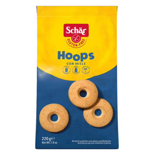 Schär Gluten Free Hoops Biscuit 220gm