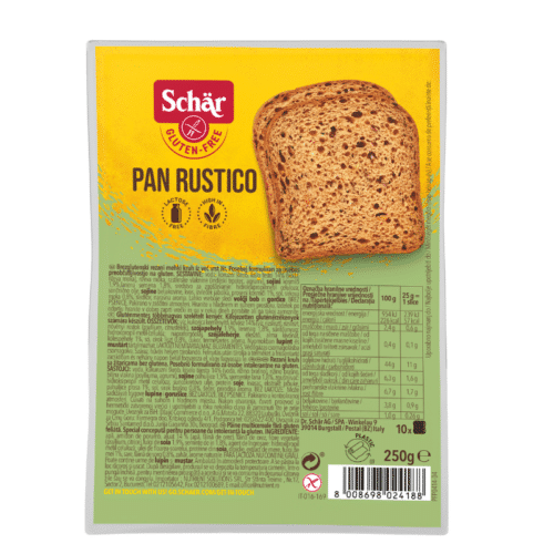 Schär Gluten Free Pan Rustico Bread 250gm
