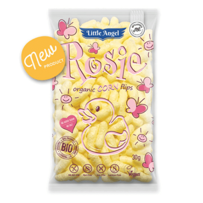 Little Angel Rosie Baked Organic Corn Snack 30gm