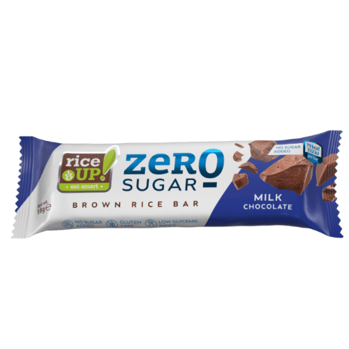 Rice Up Zero Sugar bar MILK CHOCOLATE 18 gm