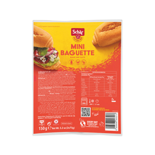 Schär Gluten Free Mini Baguette 150gm